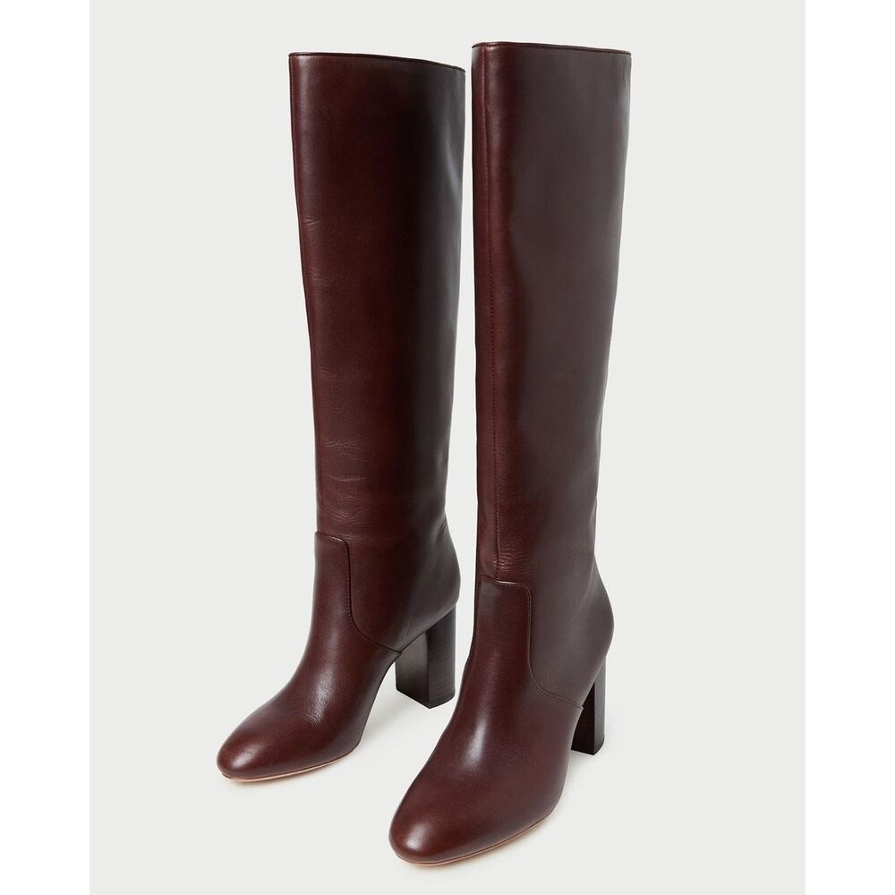 Loeffler Randall Goldy Espresso Tall Boot Size 8.5 $695 - Picture 3 of 13